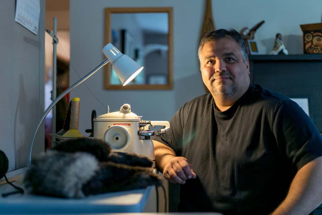 Will Ware at his business, The Cedar Box.