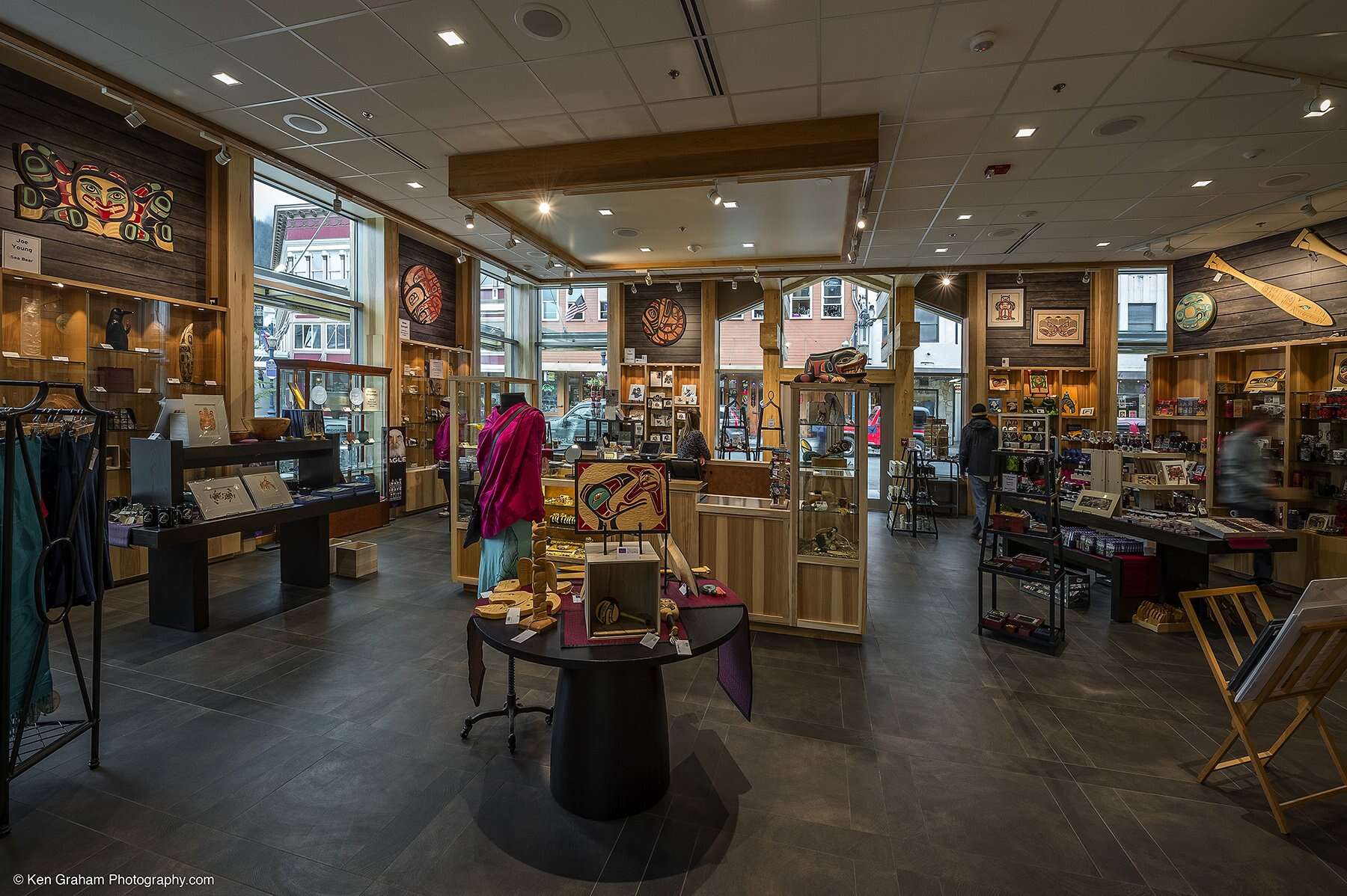 A store with many items on display in it.